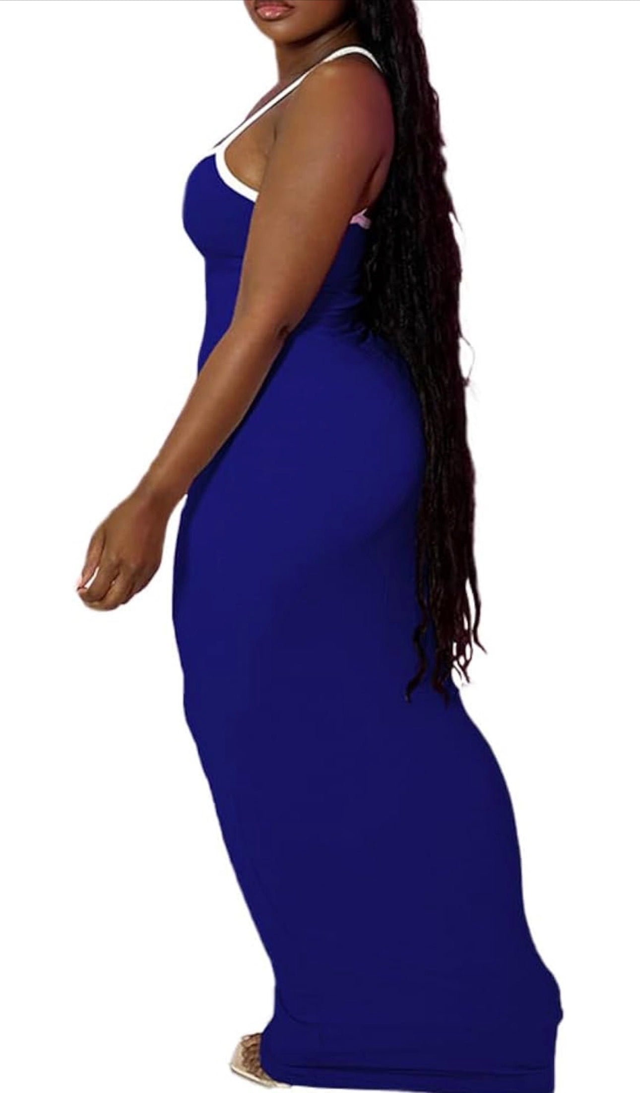 Blue Belle Bodycon Maxi