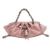 Luxe Chain Cloud Bag